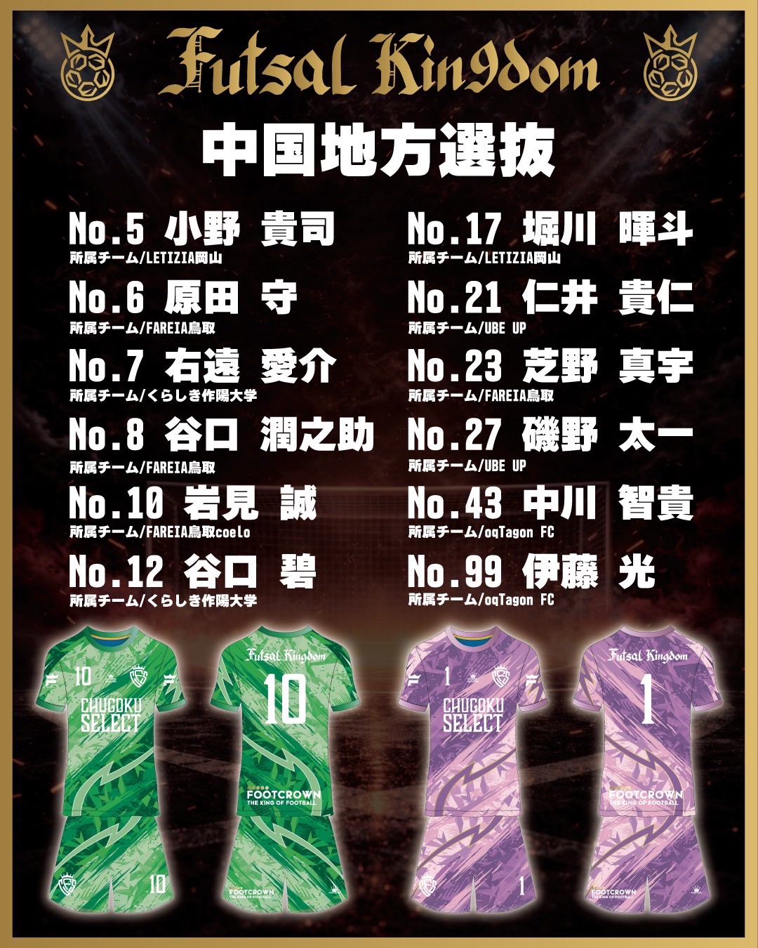 中国地方選抜